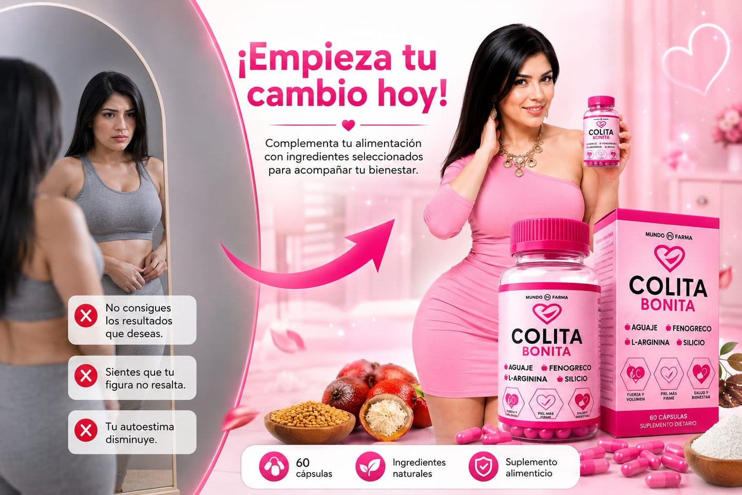 Capsulas Colita Bonita